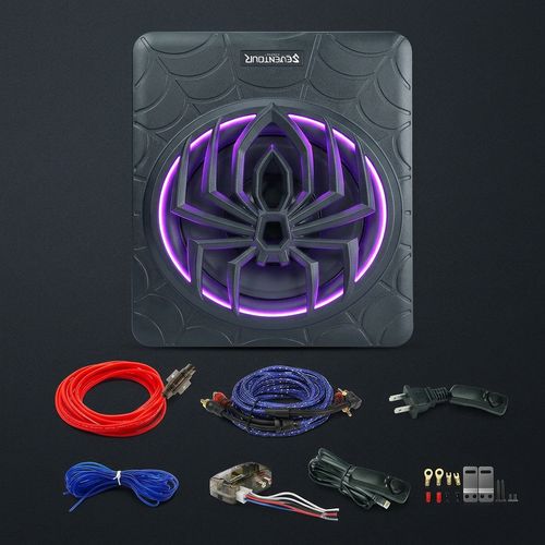 Seventour ST-1000 10 inch 1000W Under Seat Subwoofer Enclosed