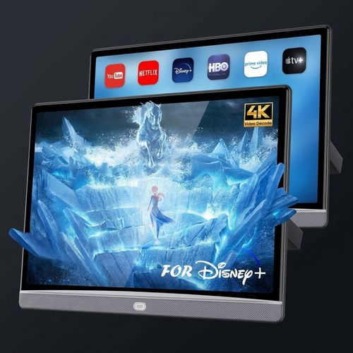 13.3 inch 4K Android Car TV Headrest Monitor Portable
